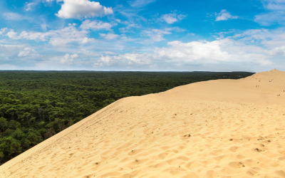 Dune du pilat, colosse de sable battant records et émerveillant